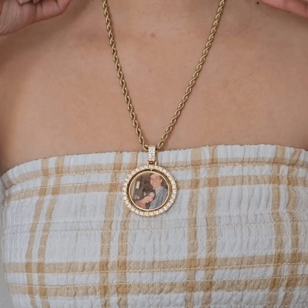 Dualhearts Memory Locket - Two-Sided Memory Keepsake